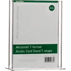 Office skyltställ | Bord | A6 | T-form