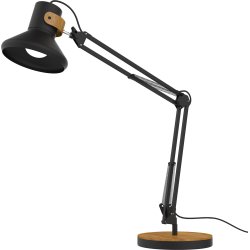 Bordslampa Unilux Baya Bamboo Svart