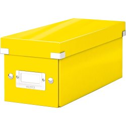 Förvaringsbox Leitz Click & Store gul