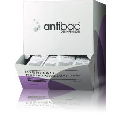 Ytdesinfektion Antibac 75 % Wipes Displaybox