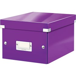 Förvaringslåda Leitz Click & Store Small Lila