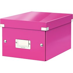 Förvaringslåda Leitz Click & Store Small Rosa