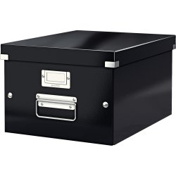 Förvaringslåda Leitz Click & Store Medium Svart
