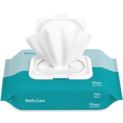 Norlis Care Overfladedesinfek 75% | Wipes | 50 stk