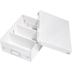 Leitz Click & Store Organiseringsboks | S | Hvid