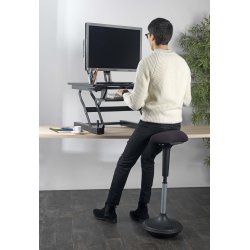 DEMO: Unilux Moove balancestol, Sort