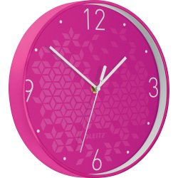 Leitz WOW Väggur Rosa