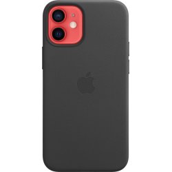 Apple læder etui til iPhone 12 mini, sort