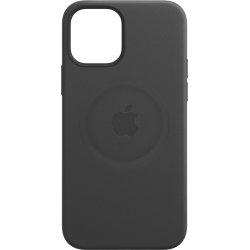 Apple læder etui til iPhone 12 mini, sort