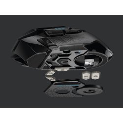 Logitech G502 LIGHTSPEED trådløs gaming mus, sort