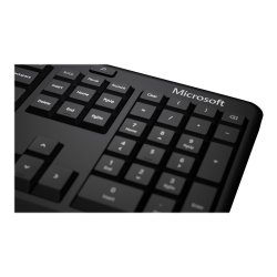 Microsoft Ergonomisk USB tastatur, sort