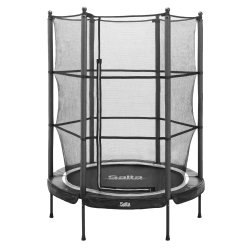 Salta juniortrampolin | Ø139x189 cm | Svart