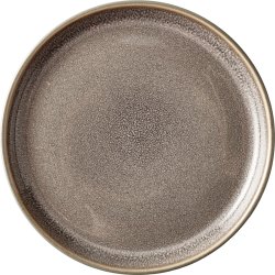 Bitz Gastro tallerken grå/grå, Ø 17 cm