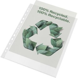 Esselte Recycle ficka A4+ topp | 100 my | 100 st.