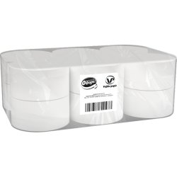 Toalettpapper systemrulle | 2-lagers | Jumbo Mini