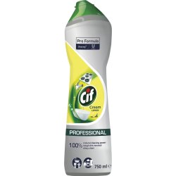 Cif Skurecreme Cream Lemon, 750 ml