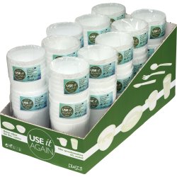Plastikglas, Flergangsbrug, 30 cl, 6 stk.