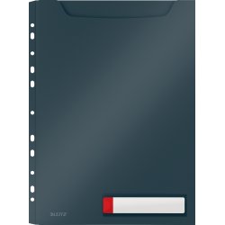 Leitz Cosy Pocket, A4, Ekspand., Grå 3 st.