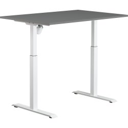 Sun-Flex II höj-/sänkbart bord/120x80/Antracit/vit