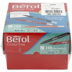 Berol Colour Tusser | F | 12 farver | 288 stk.