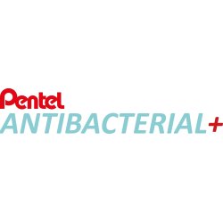 Pentel Antibacterial+ BK77 Kuglepen | Rød