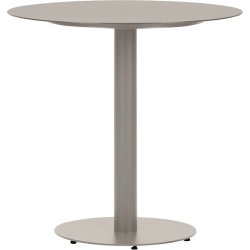 Hector Cafebord Ø70 cm, metal, grå