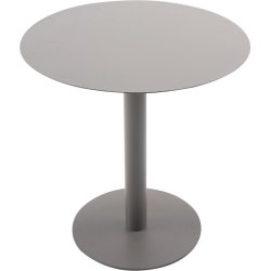 Hector Cafebord Ø70 cm, metal, grå