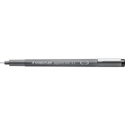 Staedtler Pigment 308 Fineliner | 0,3 mm | Sort