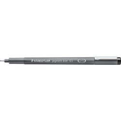 Staedtler Pigment 308 Fineliner | 0,5 mm | Sort