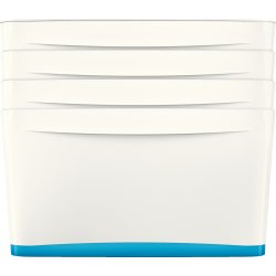 Leitz MyBox Opbevaringsboks | Large | Hvid/grå