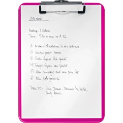 Leitz WOW Clipboard | Utan front | A4 | Rosa