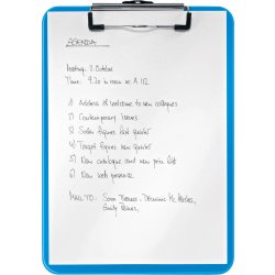 Leitz WOW Clipboard | Utan front | A4 | Blå