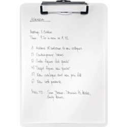 Leitz WOW Clipboard | Utan front | A4 | Vit