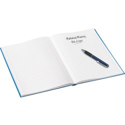 Leitz WOW Notesbog | A4 | Linjeret | Blå