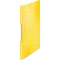 Leitz WOW Displaybok | A4 | 40 fickor | Gul