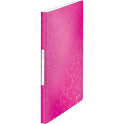 Leitz WOW Displaybok | A4 | 40 fickor | Rosa