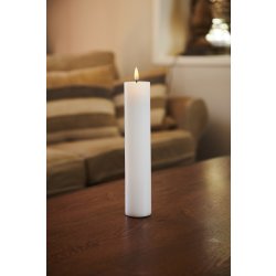 Sirius Sille Exclusive LED Lys, Ø5 x H25 cm, Hvid