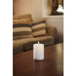 Sille Exclusive LED Lys, Ø7,5 x H10 cm, Hvid