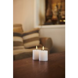 Sirius Sille Mini LED Lys, H6,5 cm, Hvid, 2 stk.