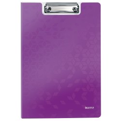 Leitz WOW Clipboard | Med front | A4 | Lila