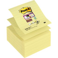 Post-it Super Sticky Z-Notes | 101x101mm | L | Gul