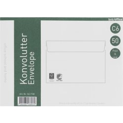 Office Kuvert | Selvklæbende | A6-C6