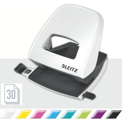 Leitz 5008 WOW Hulapparat | 30 ark | Hvid