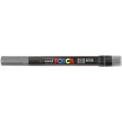 Posca Marker | PCF350 | Brush | 1-10 mm | Sølv