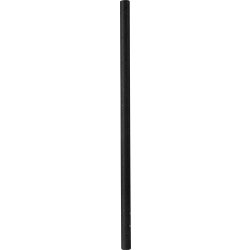 Sugerør, Papir, Sort, 25 cm, Ø8 mm, 100 stk