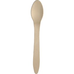 Matsked i björkträ, Premium, 18,6 cm, 100 st