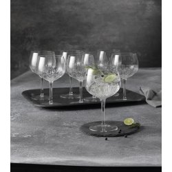 Luigi Bormioli Spansk Gin & Tonic glas, 8 stk