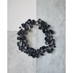 House Doctor Eucalyptus Krans, Ø46, sort