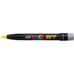 Posca Marker | PCF350 | Brush | 1-10 mm | Yellow