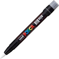 Posca Marker | PCF350 | Brush | 1-10 mm | White